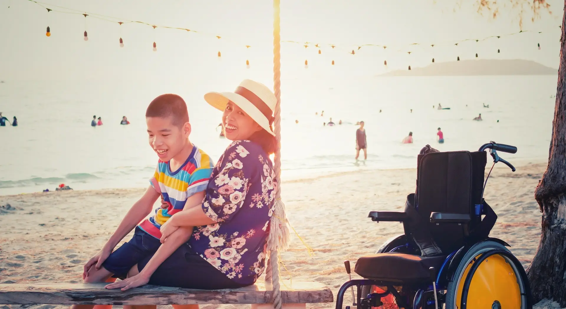 Skills development of children with disabilities.
